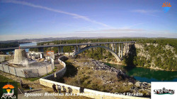 Skradin, řeka Krka, most A1