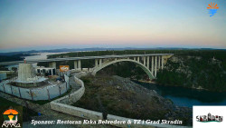 Skradin, řeka Krka, most A1