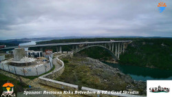 Skradin, řeka Krka, most A1
