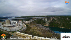 Skradin, řeka Krka, most A1