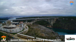Skradin, řeka Krka, most A1