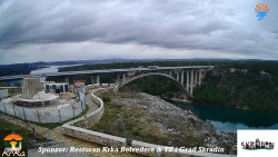 Skradin, řeka Krka, most A1