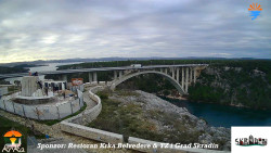 Skradin, řeka Krka, most A1