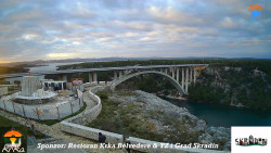 Skradin, řeka Krka, most A1