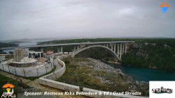 Skradin, řeka Krka, most A1