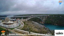 Skradin, řeka Krka, most A1
