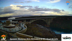 Skradin, řeka Krka, most A1