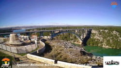 Skradin, řeka Krka, most A1