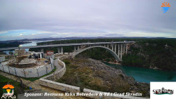 Skradin, řeka Krka, most A1