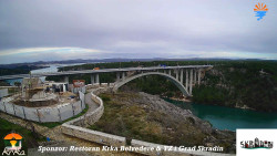 Skradin, řeka Krka, most A1