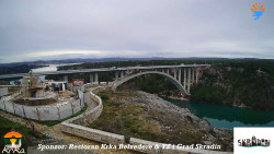 Skradin, řeka Krka, most A1