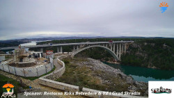 Skradin, řeka Krka, most A1