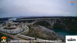 Skradin, řeka Krka, most A1