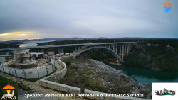 Skradin, řeka Krka, most A1