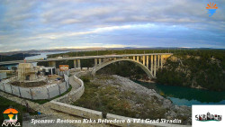 Skradin, řeka Krka, most A1