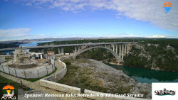 Skradin, řeka Krka, most A1