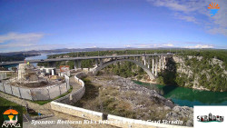 Skradin, řeka Krka, most A1