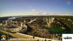 Skradin, řeka Krka, most A1