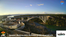 Skradin, řeka Krka, most A1