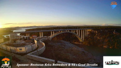 Skradin, řeka Krka, most A1