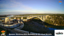 Skradin, řeka Krka, most A1