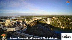 Skradin, řeka Krka, most A1