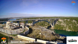 Skradin, řeka Krka, most A1