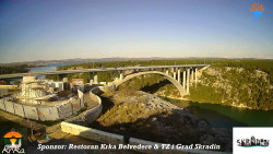 Skradin, řeka Krka, most A1