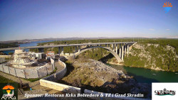 Skradin, řeka Krka, most A1