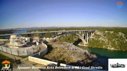 Skradin, řeka Krka, most A1