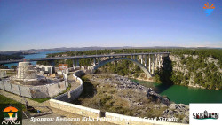 Skradin, řeka Krka, most A1