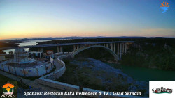 Skradin, řeka Krka, most A1