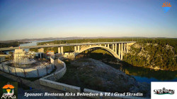 Skradin, řeka Krka, most A1