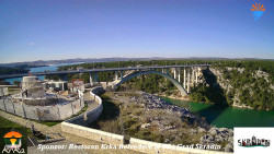 Skradin, řeka Krka, most A1