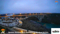 Skradin, řeka Krka, most A1