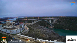 Skradin, řeka Krka, most A1