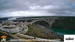 Skradin, řeka Krka, most A1