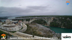 Skradin, řeka Krka, most A1