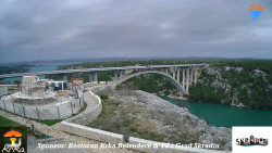 Skradin, řeka Krka, most A1