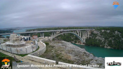 Skradin, řeka Krka, most A1