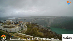 Skradin, řeka Krka, most A1