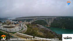 Skradin, řeka Krka, most A1