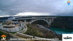 Skradin, řeka Krka, most A1