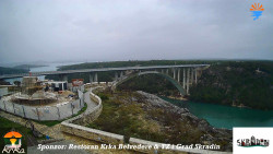 Skradin, řeka Krka, most A1