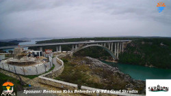 Skradin, řeka Krka, most A1