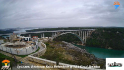 Skradin, řeka Krka, most A1