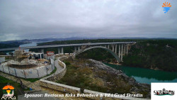 Skradin, řeka Krka, most A1
