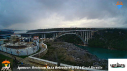 Skradin, řeka Krka, most A1