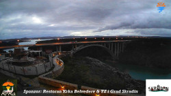 Skradin, řeka Krka, most A1