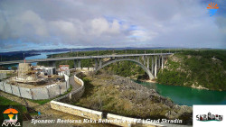 Skradin, řeka Krka, most A1